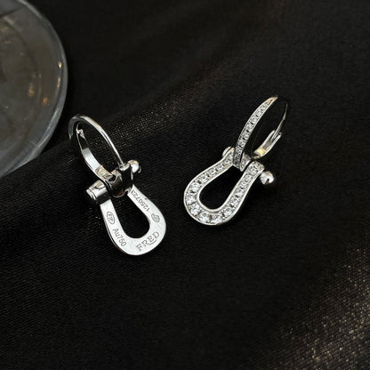 [Radiant Gem]¯FORCE 10 FULL DIAMOND DROP EARRINGS MEDIUM MODEL