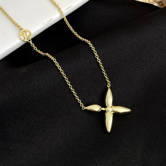 [Radiant Gem]¯LOUISETTE GOLD NECKLACE