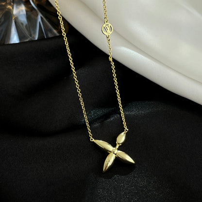 [Radiant Gem]¯LOUISETTE GOLD NECKLACE