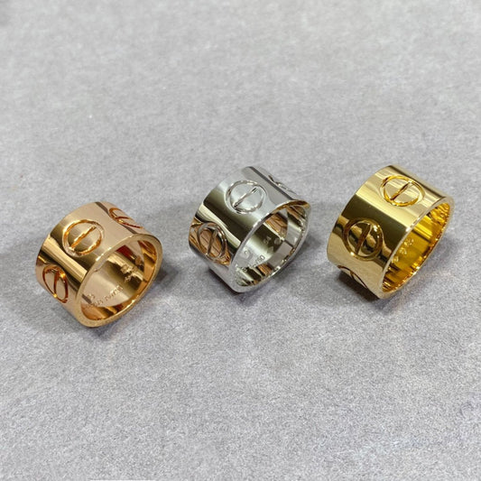 [Radiant Gem]¯LOVE 11MM LARGE RING