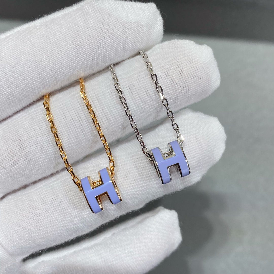 [Radiant Gem]¯MINI POP H NECKLACE