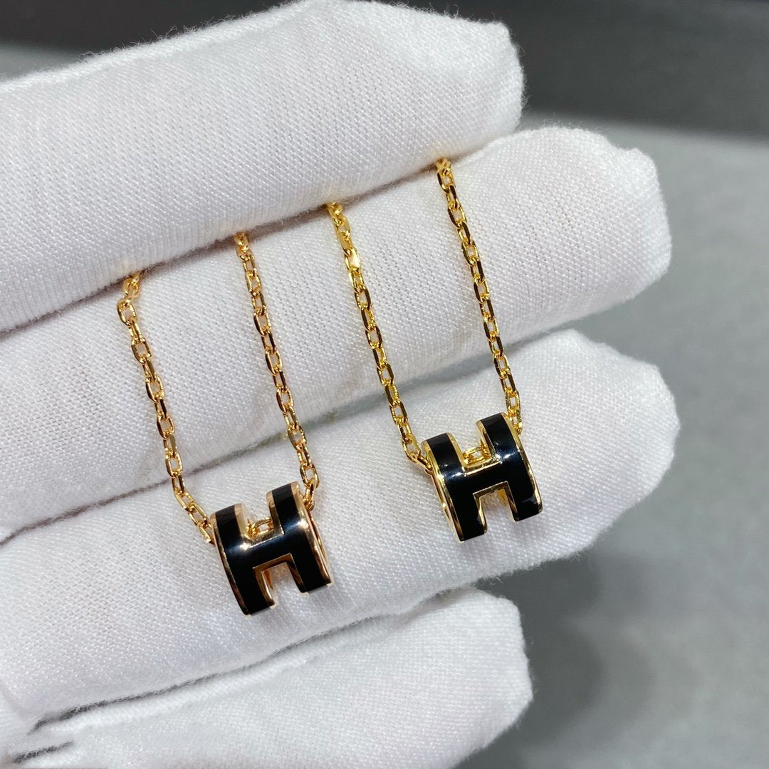 [Radiant Gem]¯MINI POP H NECKLACE