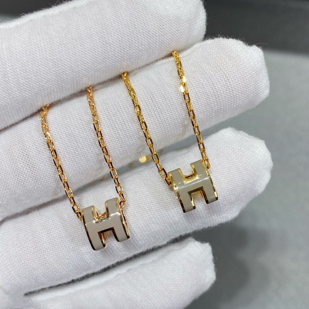[Radiant Gem]¯MINI POP H NECKLACE