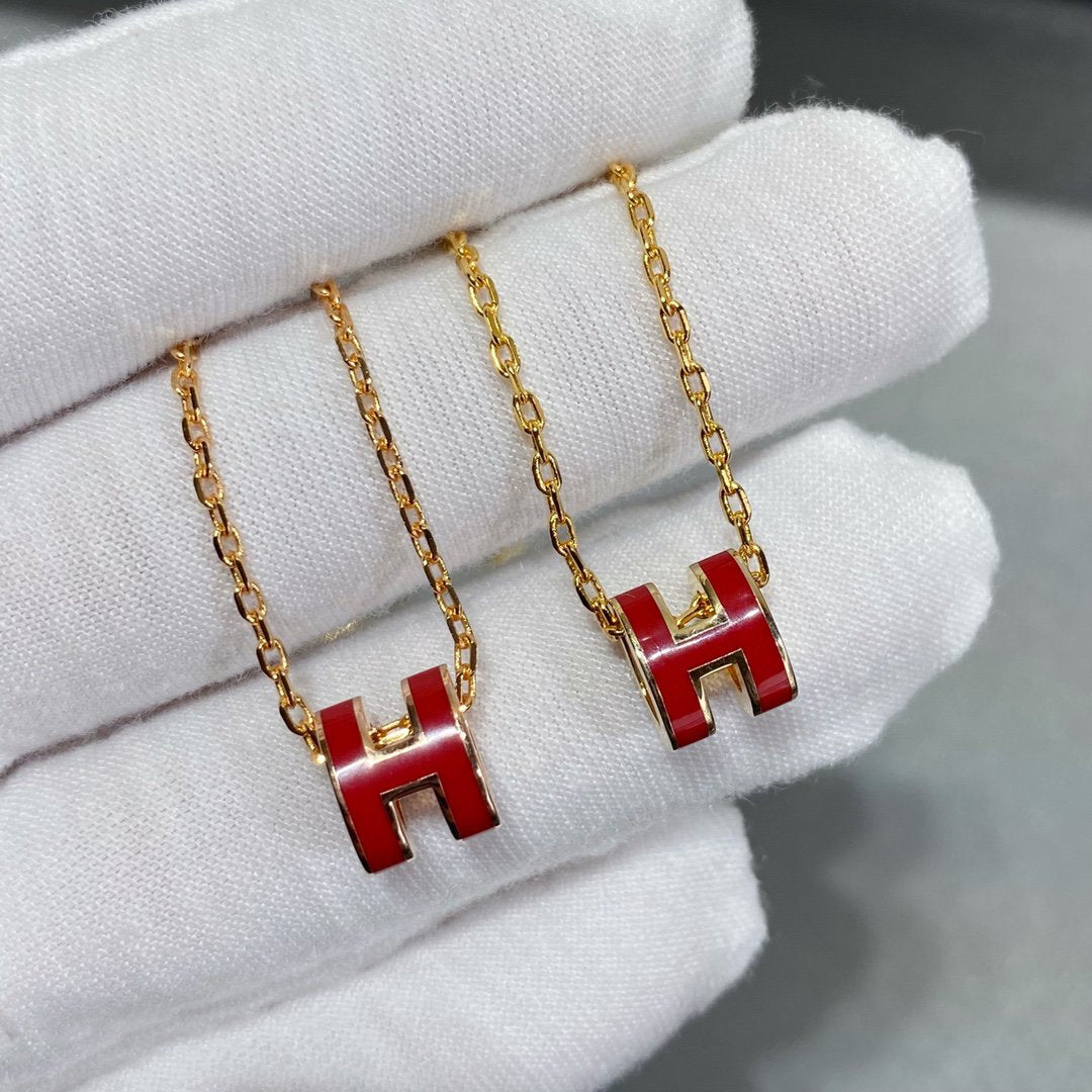 [Radiant Gem]¯MINI POP H NECKLACE