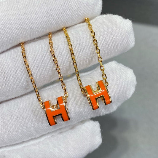 [Radiant Gem]¯MINI POP H NECKLACE