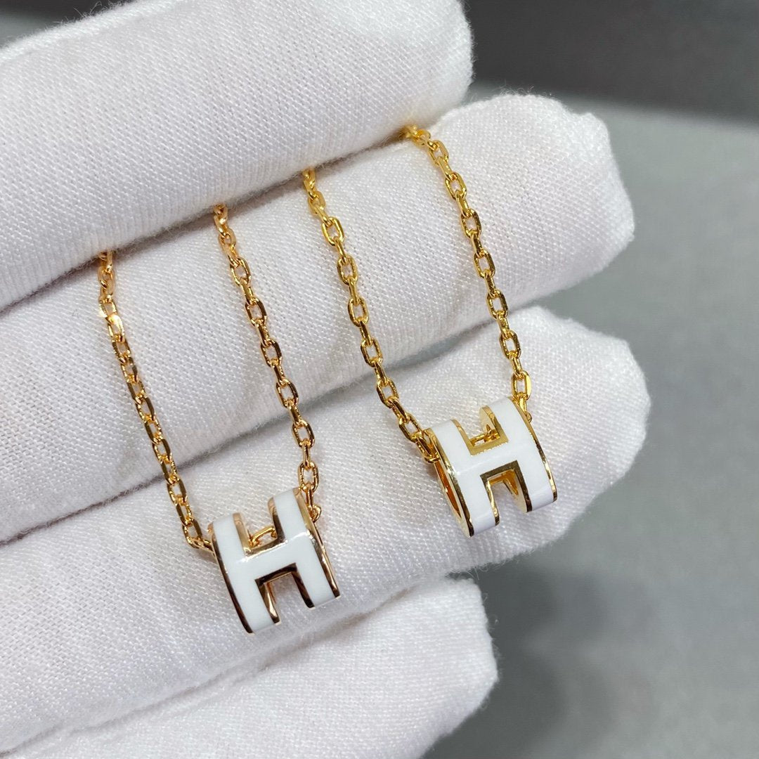 [Radiant Gem]¯MINI POP H NECKLACE