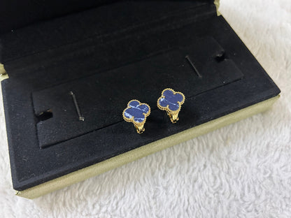 [Radiant Gem]¯CLOVER PIETERSITE MEDIUM STUD EARRINGS