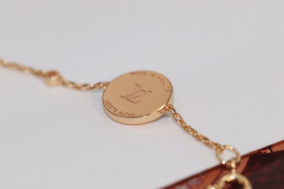 [Radiant Gem]¯STAR AND SUN 4 MOTIF PINK GOLD MALACHITE BRACELET