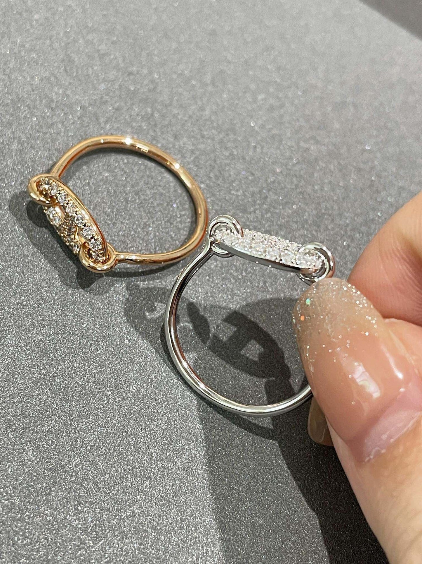 [Radiant Gem]¯RONDE SMALL DIAMOND RING