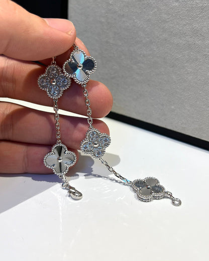 [Radiant Gem]New  CLOVER 5 MOTIF LASER BRACELET COLLECTION