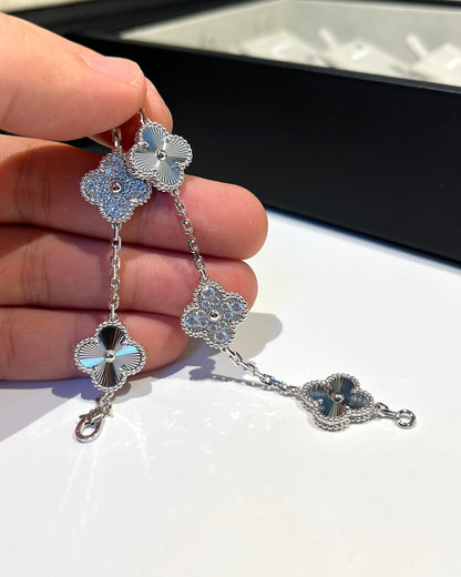 [Radiant Gem]New  CLOVER 5 MOTIF LASER BRACELET COLLECTION