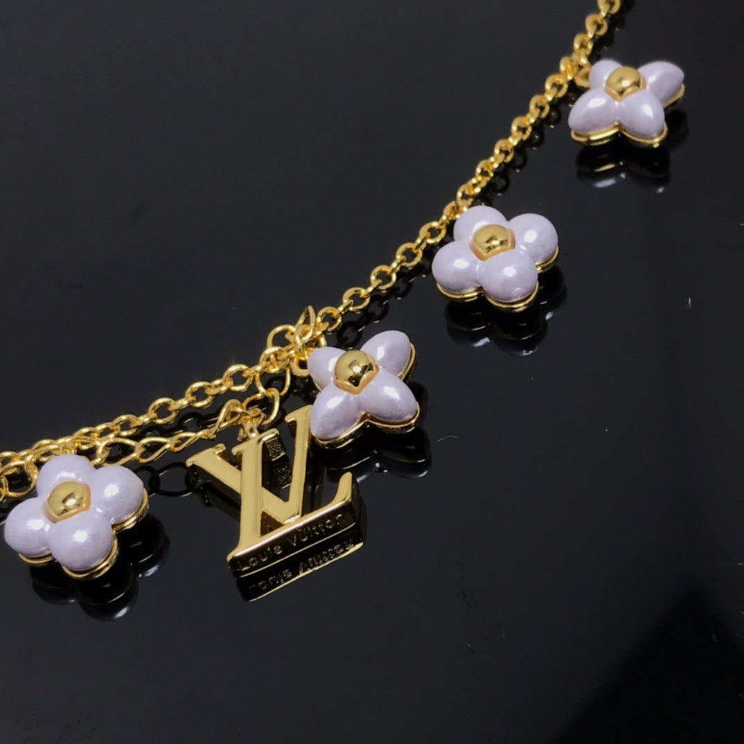 [Radiant Gem]¯LOGO 6 MOTIF STAR AND SUN GOLD BRACELET