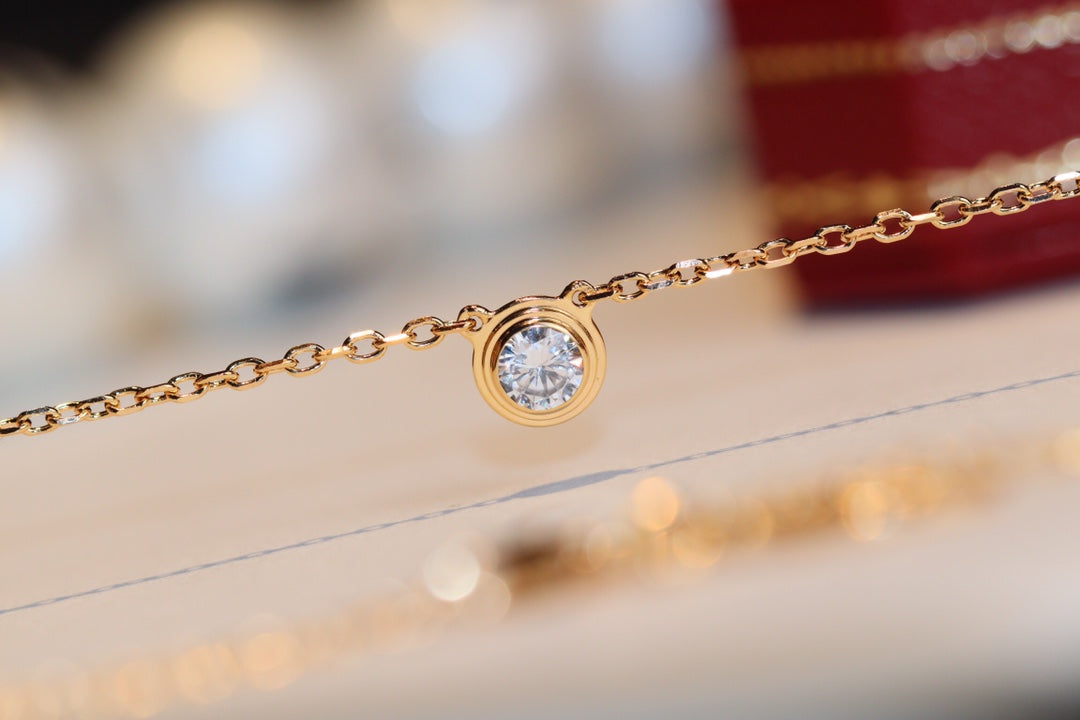 [Radiant Gem]¯DAMOUR DIAMOND NECKLACE