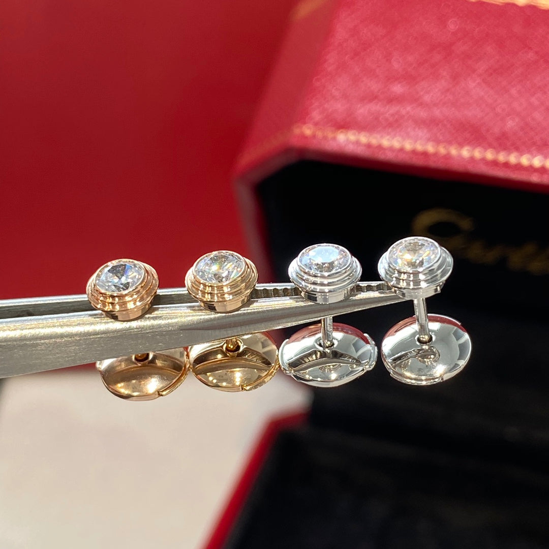[Radiant Gem]¯DAMOUR DIAMOND EARRINGS