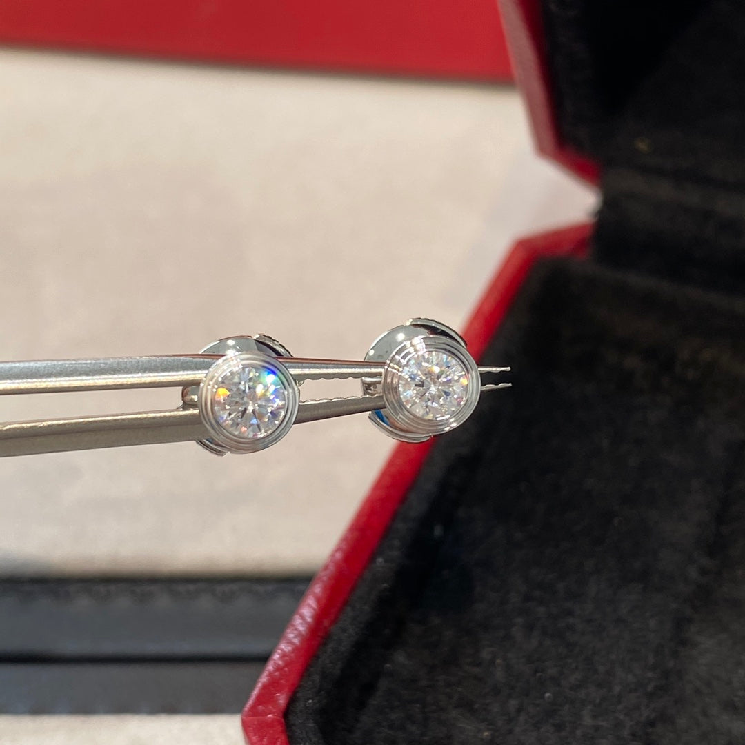 [Radiant Gem]¯DAMOUR DIAMOND EARRINGS