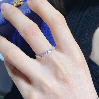 [Radiant Gem]¯BEE LOVE DIAMOND PAVED SMALL RING