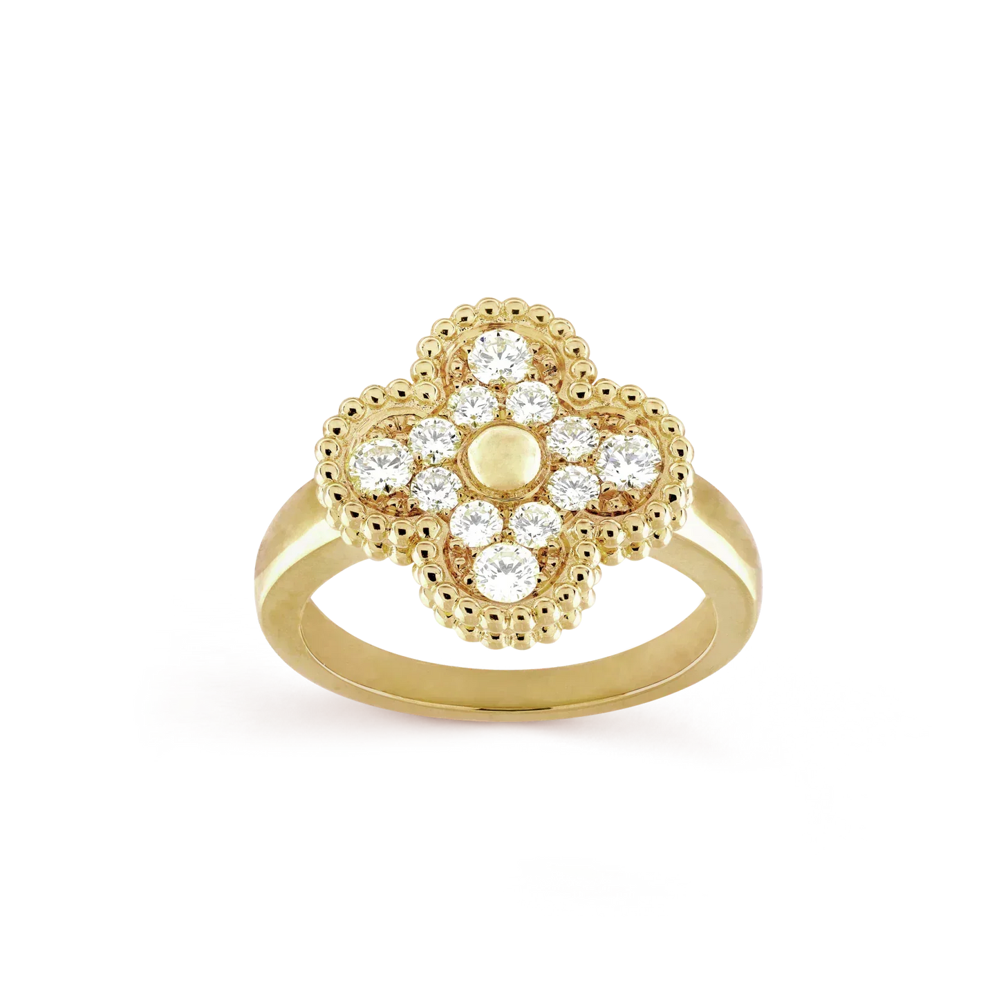 [Radiant Gem]¯CLOVER DIAMOND RING