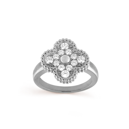 [Radiant Gem]¯CLOVER DIAMOND RING