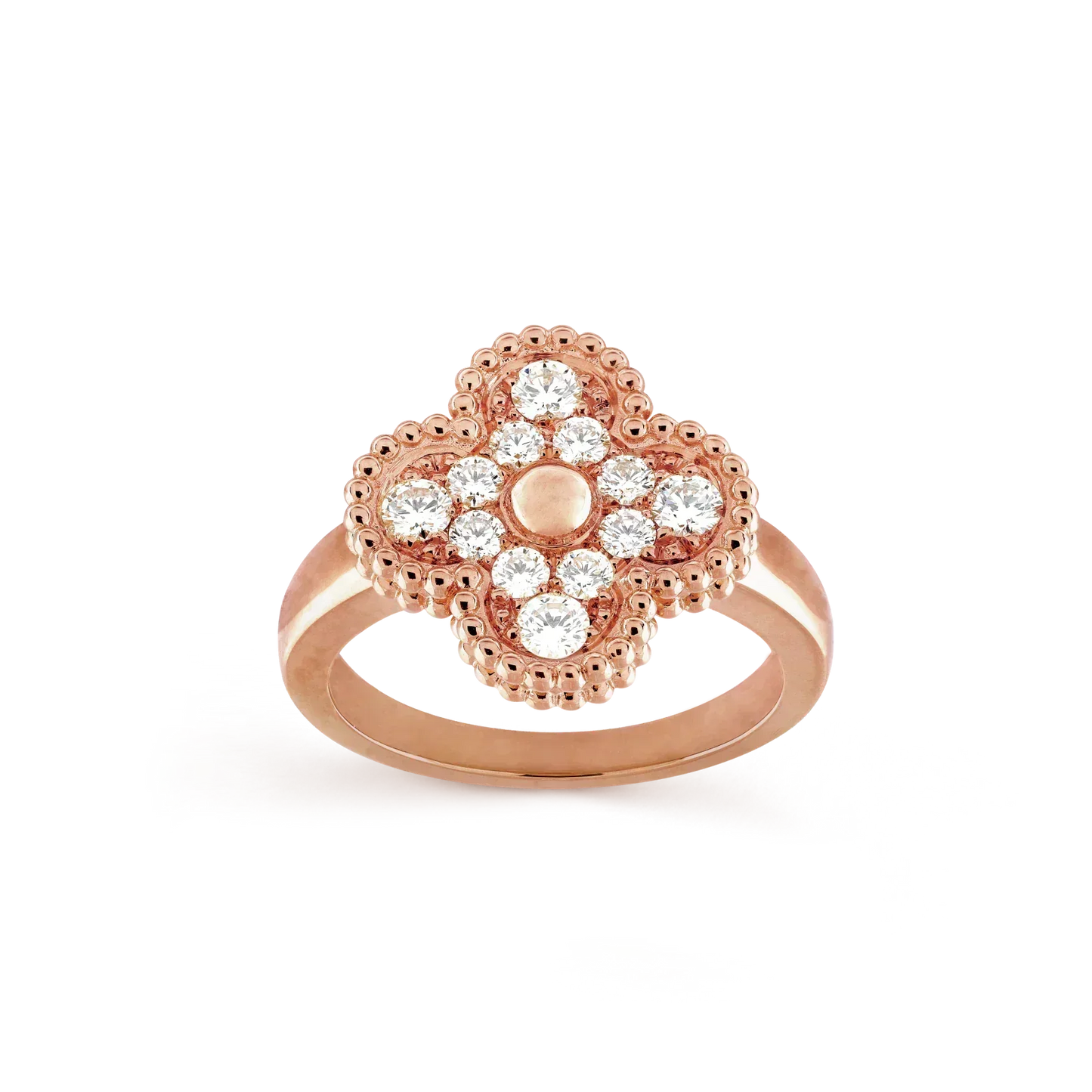 [Radiant Gem]¯CLOVER DIAMOND RING