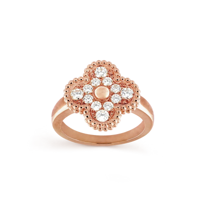 [Radiant Gem]¯CLOVER DIAMOND RING
