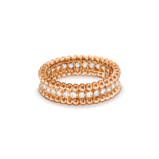 [Radiant Gem]¯PERLEE DIAMOND ROSE GOLD RING