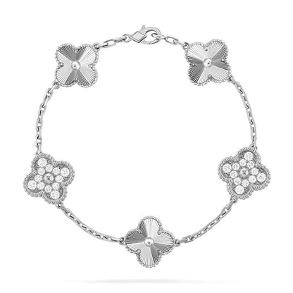 [Radiant Gem]New  CLOVER 5 MOTIF LASER BRACELET COLLECTION