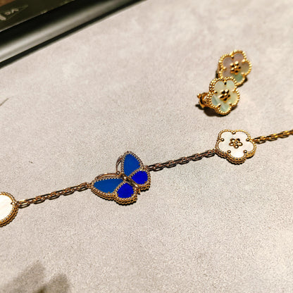 [Radiant Gem] 2026 NEW SPRING LUCKY 5 MOTIF BRACELET