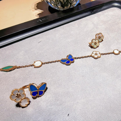 [Radiant Gem] 2026 NEW SPRING LUCKY 5 MOTIF BRACELET