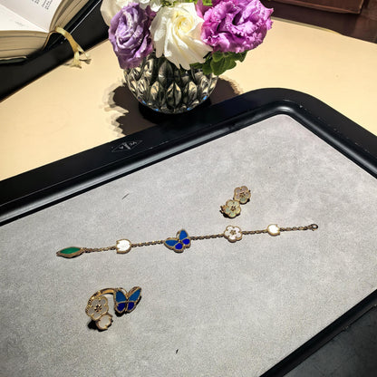[Radiant Gem] 2026 NEW SPRING LUCKY 5 MOTIF BRACELET