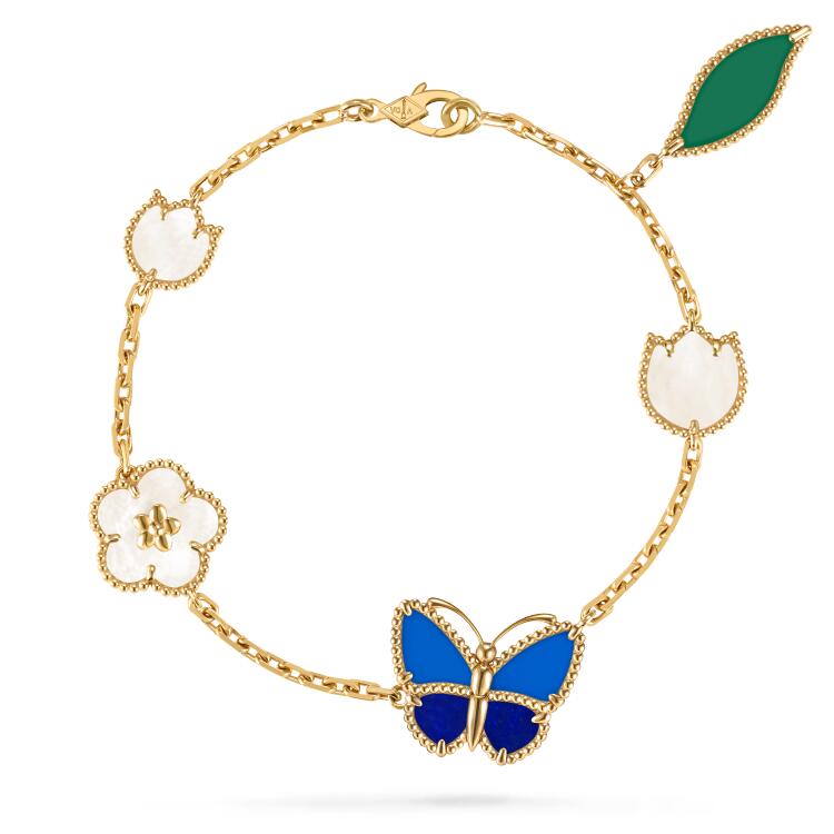 [Radiant Gem] 2026 NEW SPRING LUCKY 5 MOTIF BRACELET