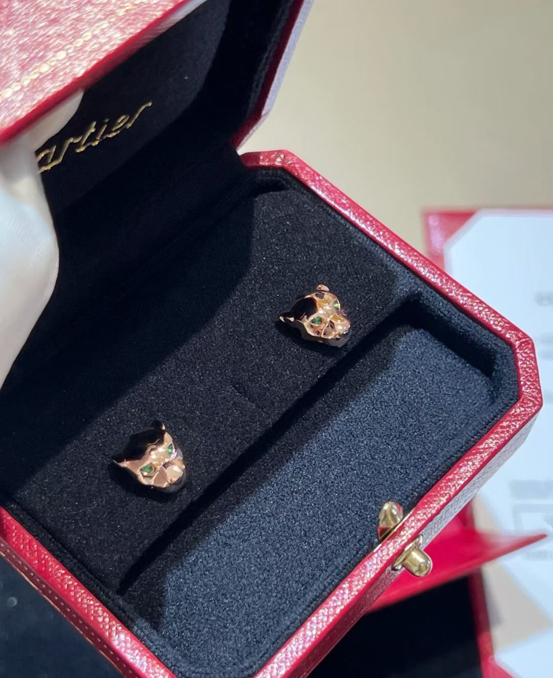 [Radiant Gem] CHRRTAH-PRINT STUD EARRINGS, THREE COLORS