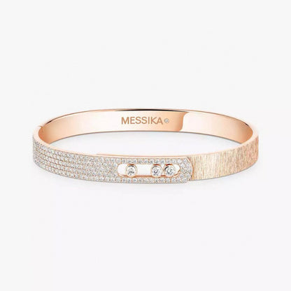 [Radiant Gem] 2026 BRAND-NEW FROSTED BRACELET WITH DIAMONDS THREE COLORS