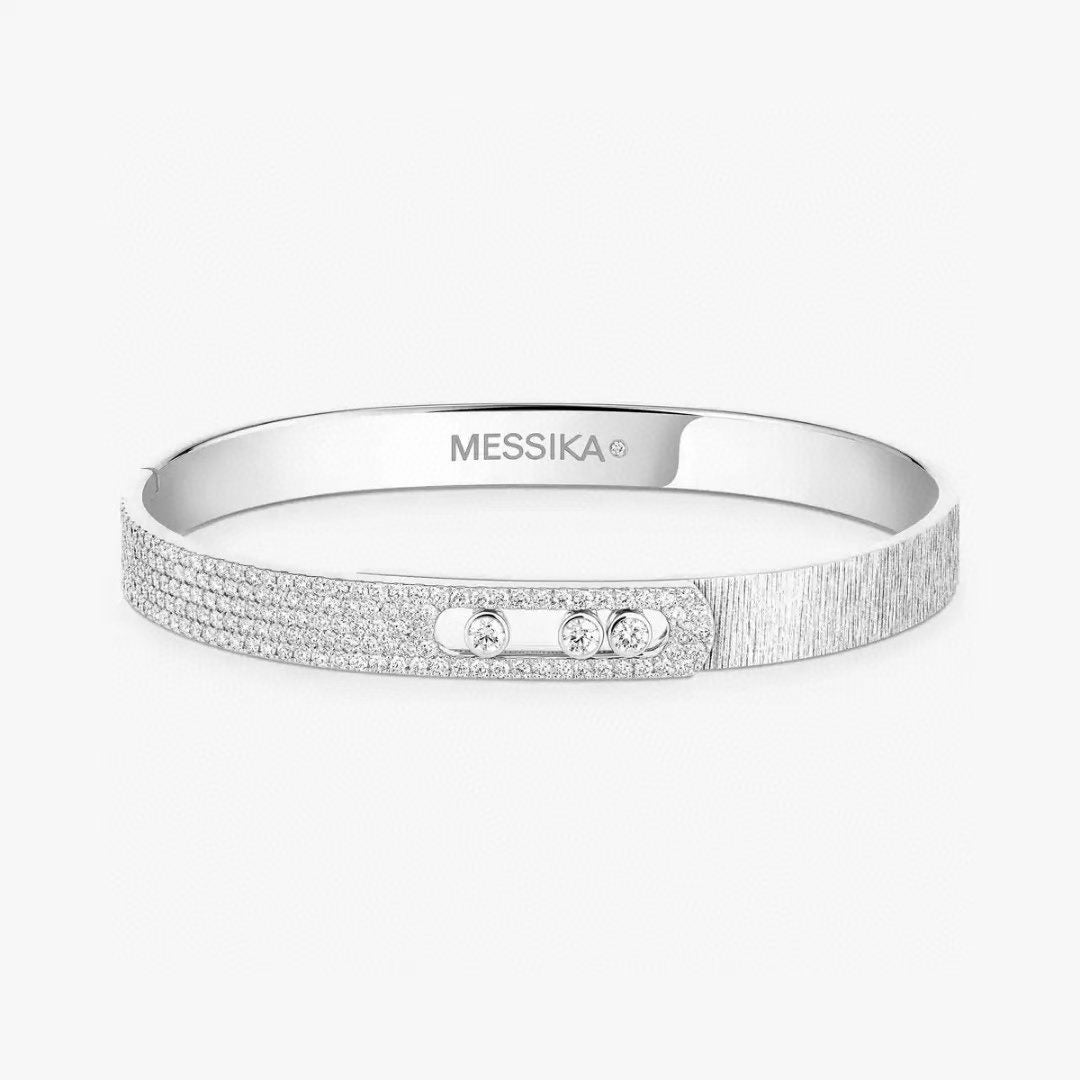 [Radiant Gem] 2026 BRAND-NEW FROSTED BRACELET WITH DIAMONDS THREE COLORS