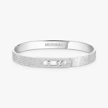 [Radiant Gem] 2026 BRAND-NEW FROSTED BRACELET WITH DIAMONDS THREE COLORS