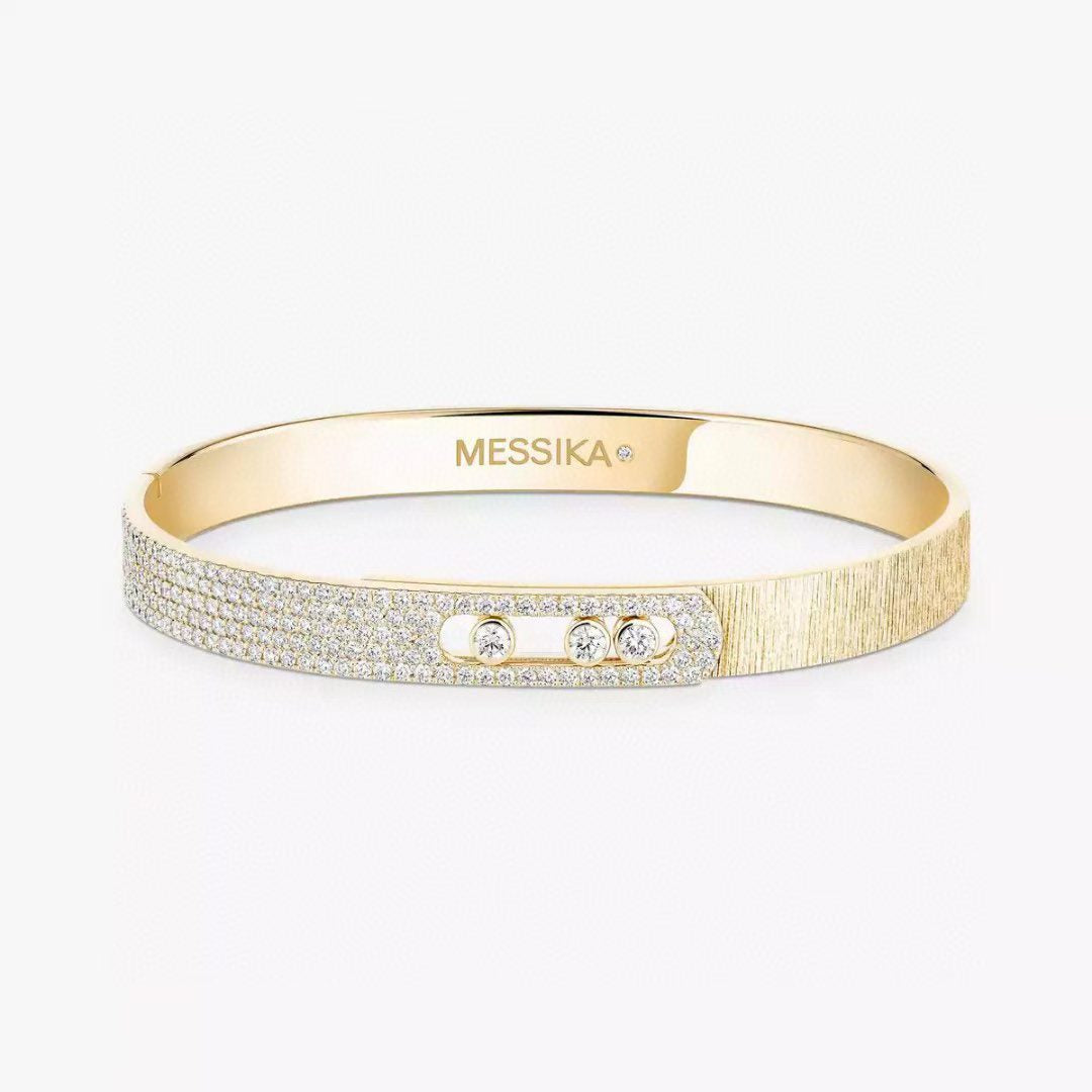 [Radiant Gem] 2026 BRAND-NEW FROSTED BRACELET WITH DIAMONDS THREE COLORS