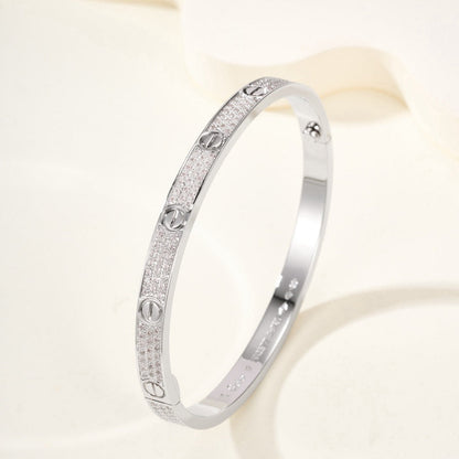 [Radiant Gem]¯LOVE BRACELET 4.8MM DIAMOND-PAVED