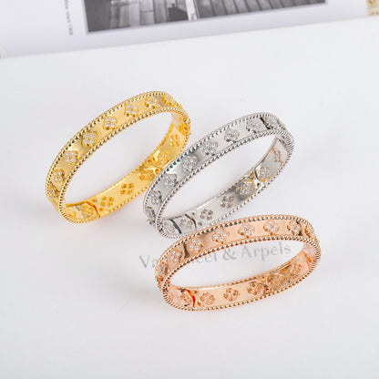 [Radiant Gem]¯CLOVER BRACELET 8MM DIAMONDS