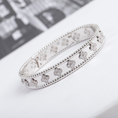 [Radiant Gem]¯CLOVER BRACELET 8MM DIAMONDS