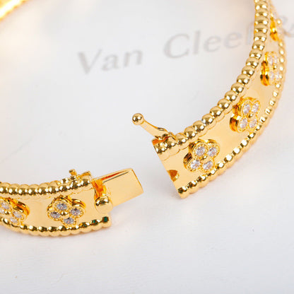 [Radiant Gem]¯CLOVER BRACELET 8MM DIAMONDS