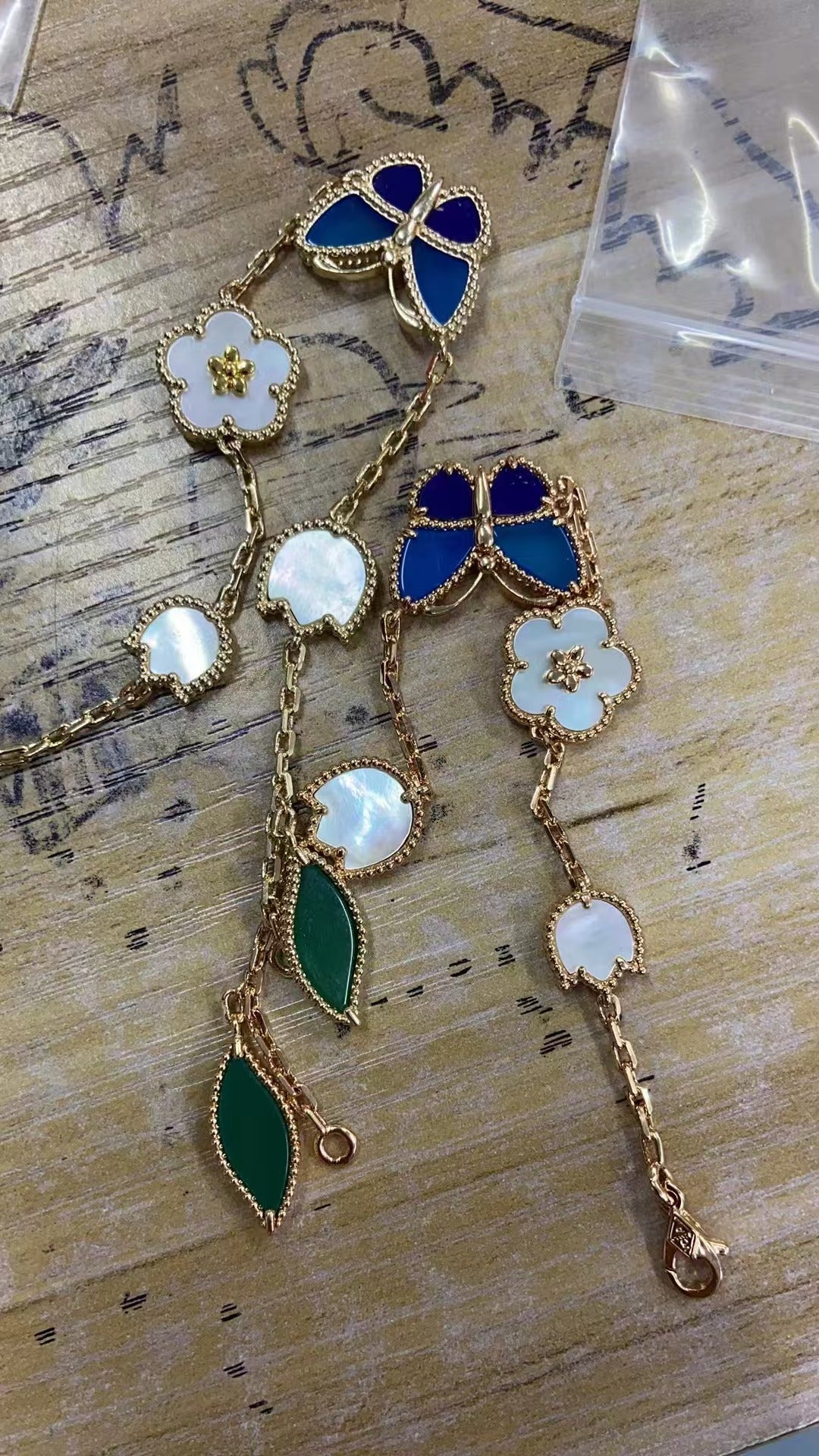 [Radiant Gem] 2026 NEW SPRING LUCKY 5 MOTIF BRACELET