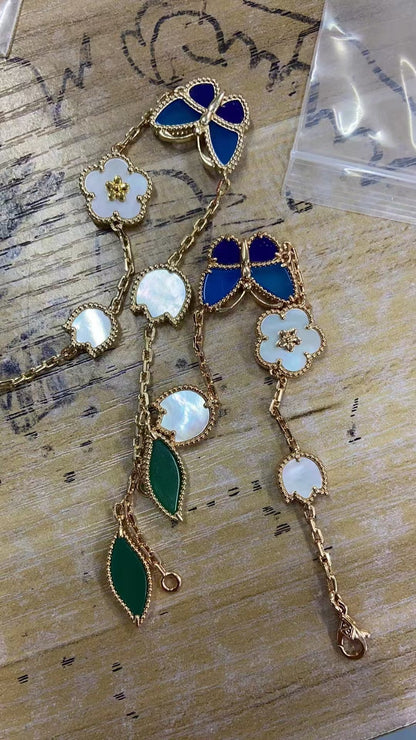 [Radiant Gem] 2026 NEW SPRING LUCKY 5 MOTIF BRACELET