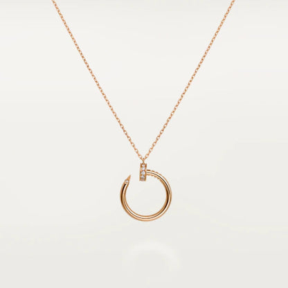 [Radiant Gem]¯JUSTE NECKLACE PINK GOLD