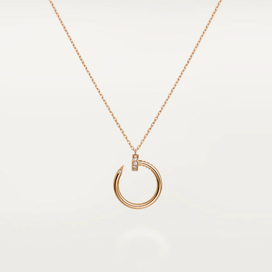 [Radiant Gem]¯JUSTE NECKLACE PINK GOLD