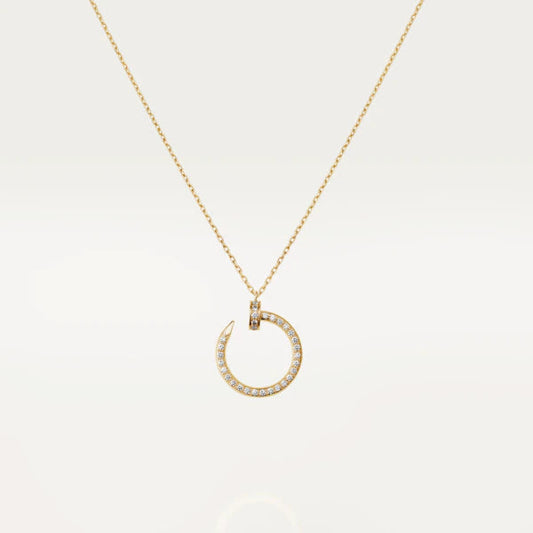 [Radiant Gem]¯JUSTE NECKLACE GOLD DIAMONDS