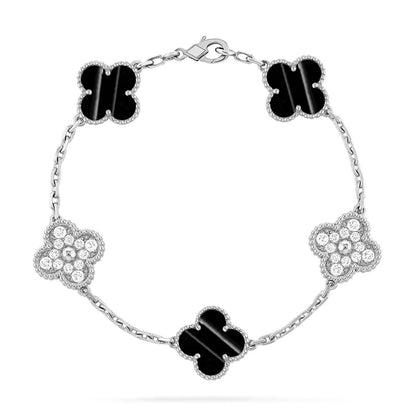 [Radiant Gem]New  CLOVER 5 MOTIF PULSAR STONE BRACELET COLLECTION