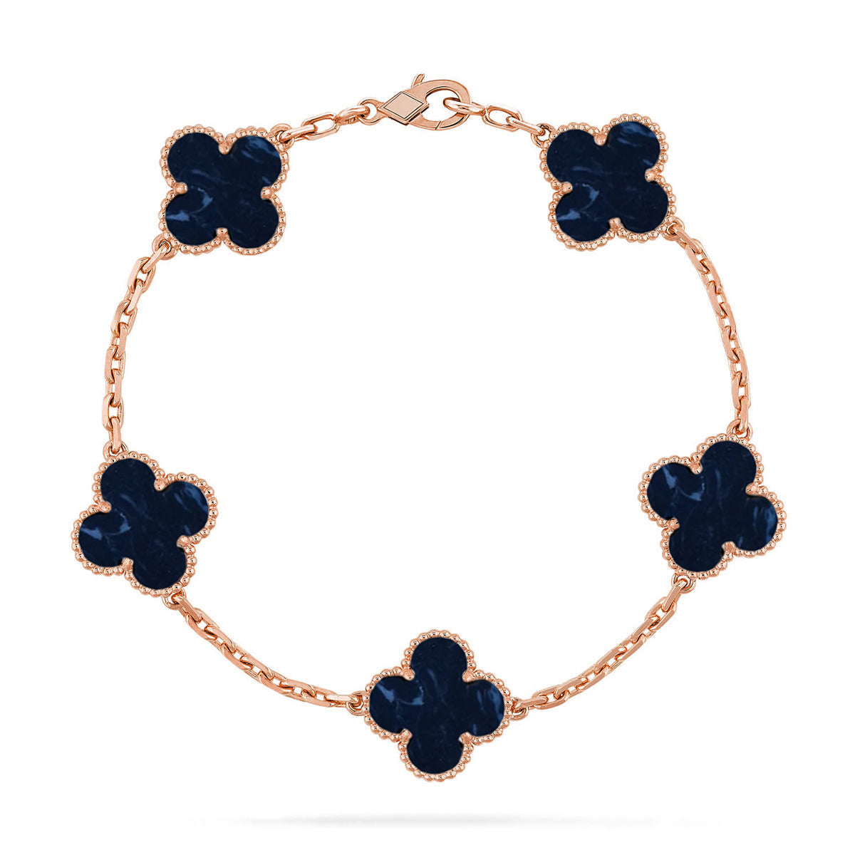 [Radiant Gem]New CLOVER 5 MOTIF PIETERSITE BRACELET COLLECTION