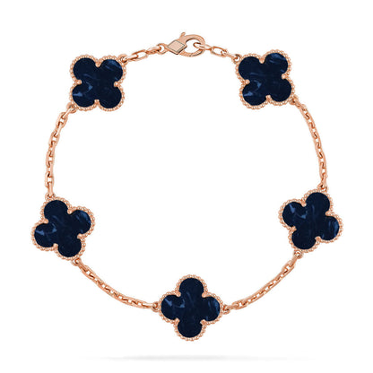 [Radiant Gem]New CLOVER 5 MOTIF PIETERSITE BRACELET COLLECTION