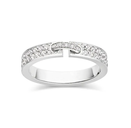 [Radiant Gem]¯ALLIANCE LIENS VIDENCE PAVED DIAMOND 4MM RING