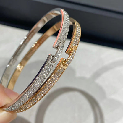 [Radiant Gem]¯LIENS VIDENCE DIAMOND PAVED BRACELET