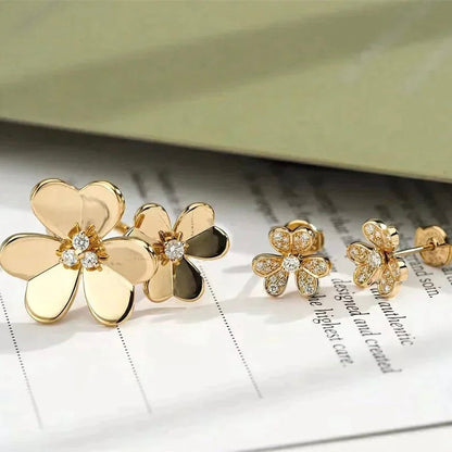[Radiant Gem]¯CLOVER COMOS GOLD DIAMOND RING